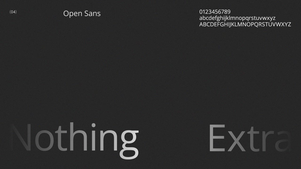 どんなウェブサイトにもすっと馴染む、万能なOpen Sans
